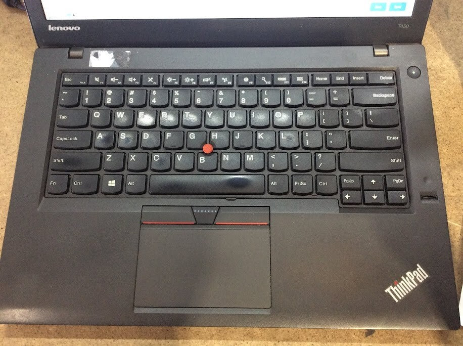 Lenovo ThinkPad T450 Laptop 14'' i5-5300U@2.30GHz 4GBRAM 500GB Mini-DP VGA A-