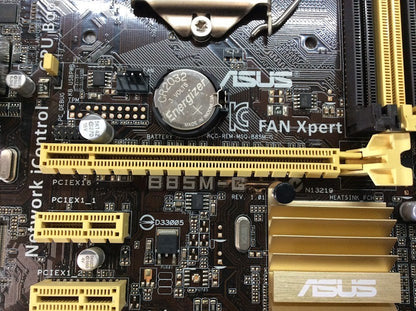 ASUS B85M-G Motherboard DDR3 microATX LGA 1150 VGA HDMI DVI Intel B85 [AU Stock]