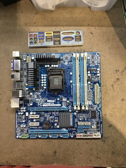 GIGABYTE GA-H67MA-UD2H-B3 Motherboard mATX LGA 1155 VGA DVI DP HDMI Intel H67