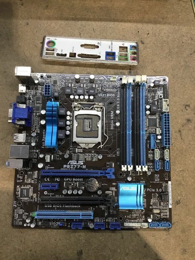 [AU Stock]ASUS P8Z77-M Motherboard microATX DDR3 LGA 1155 VGA DVI HDMI Intel Z77