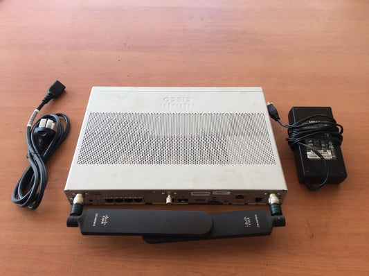 Cisco C1117-4PLTELAWZ V2 ISR 1100 Router + 4G LTE Antenna + PSU Wi-Fi Tested