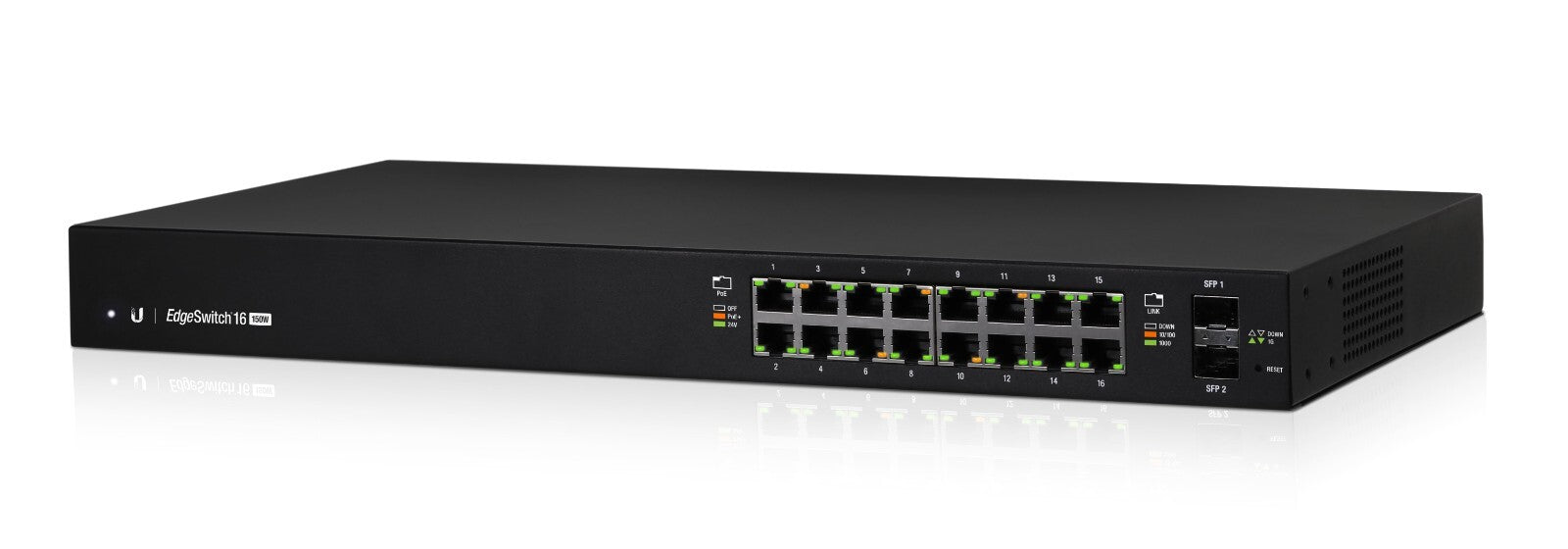 Ubiquiti ES-16-150W EdgeSwitch 16 XG 16-Port Poe Switch Tested Au Seller