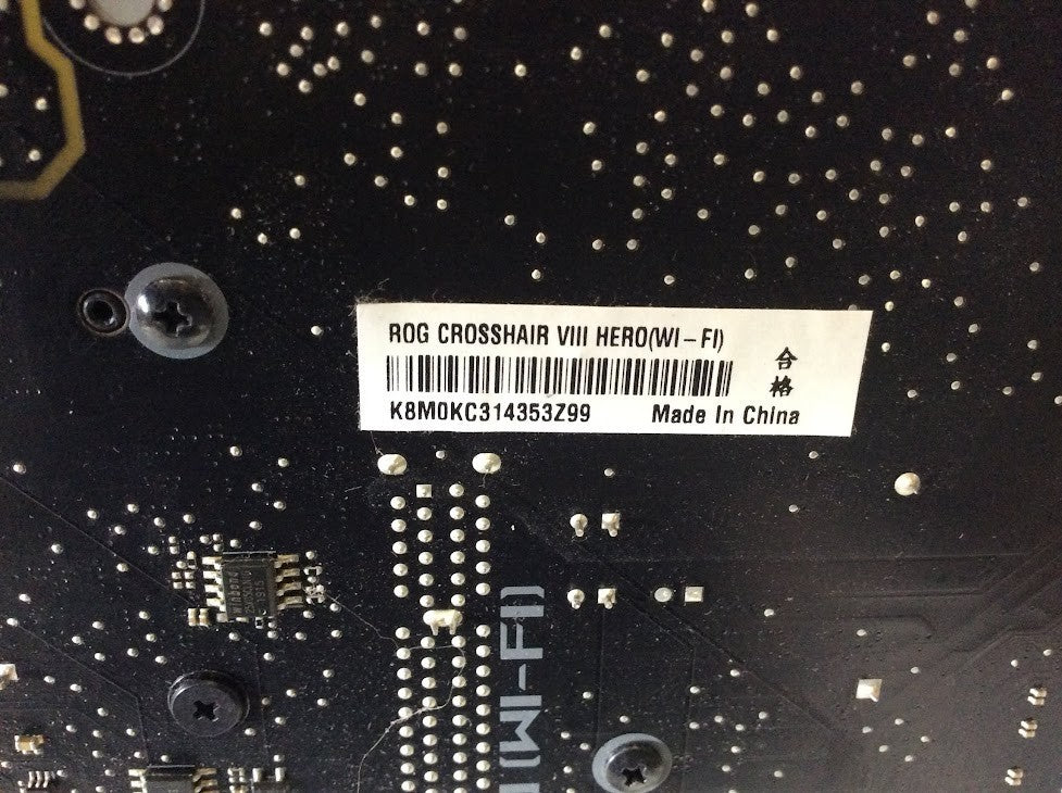 【AU Sell】ASUS ROG Crosshair VIII Hero (WI-FI)  AMD X570 ATX  + Ryzen 9 3950x CPU