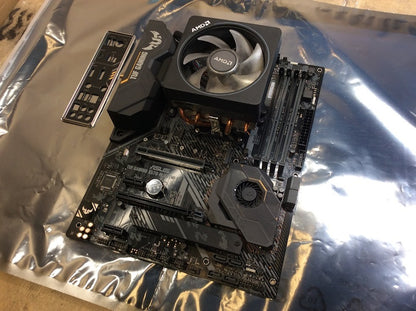 ASUS TUF GAMING X570-PLUS (WI-FI) HDMI DP USB-C AMD X570 With CPU Ryzen 7 3700x