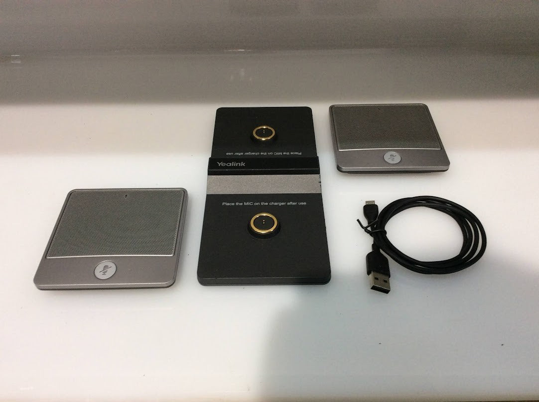 Yealink CPW90 Wireless Microphones for Conference Phone w/Data Cable [AU Seller]