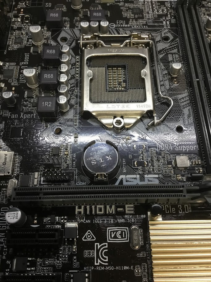 [AU Seller]ASUS H110M-E Motherboard MicroATX DDR4 LGA 1151 HDMI VGA Intel H110