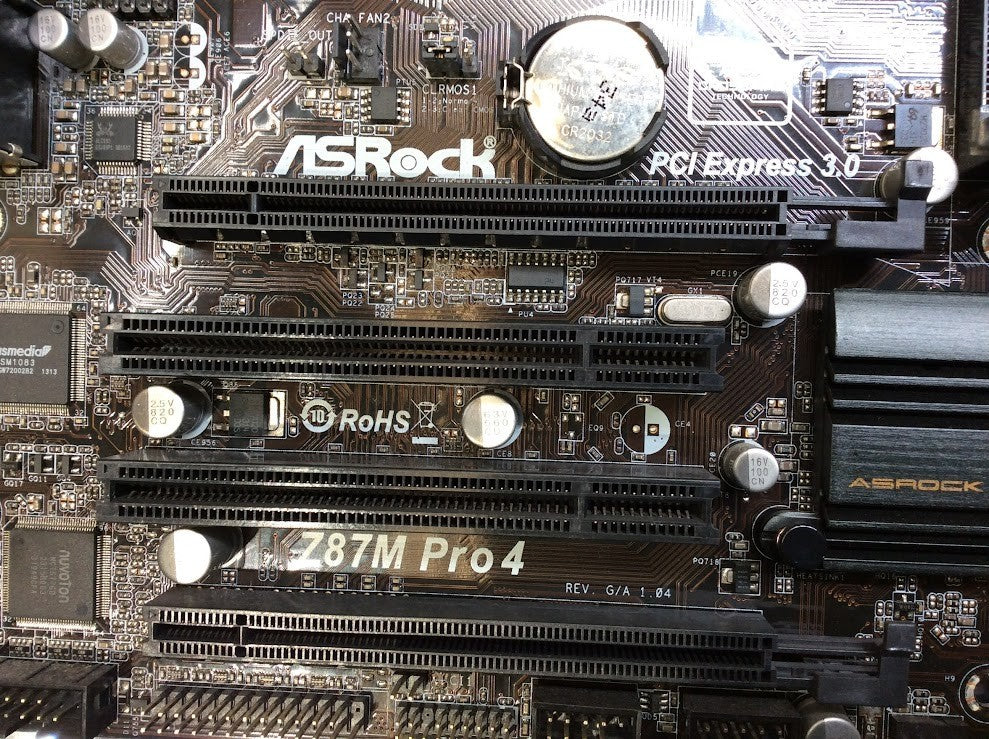 ASRock Z87M Pro4 Motherboard microATX LGA 1150 HDMI VGA DVI Intel Z87 [AU Stock]