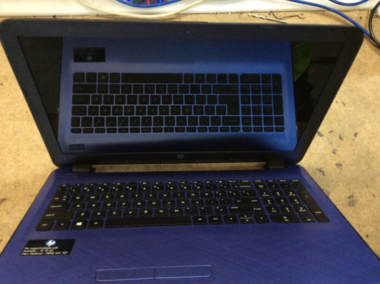 HP TPN-C126 Laptop 15.6" AMD A6-6310 8GBRAM 1TB USB3.0 Blue Tested Au Seller B