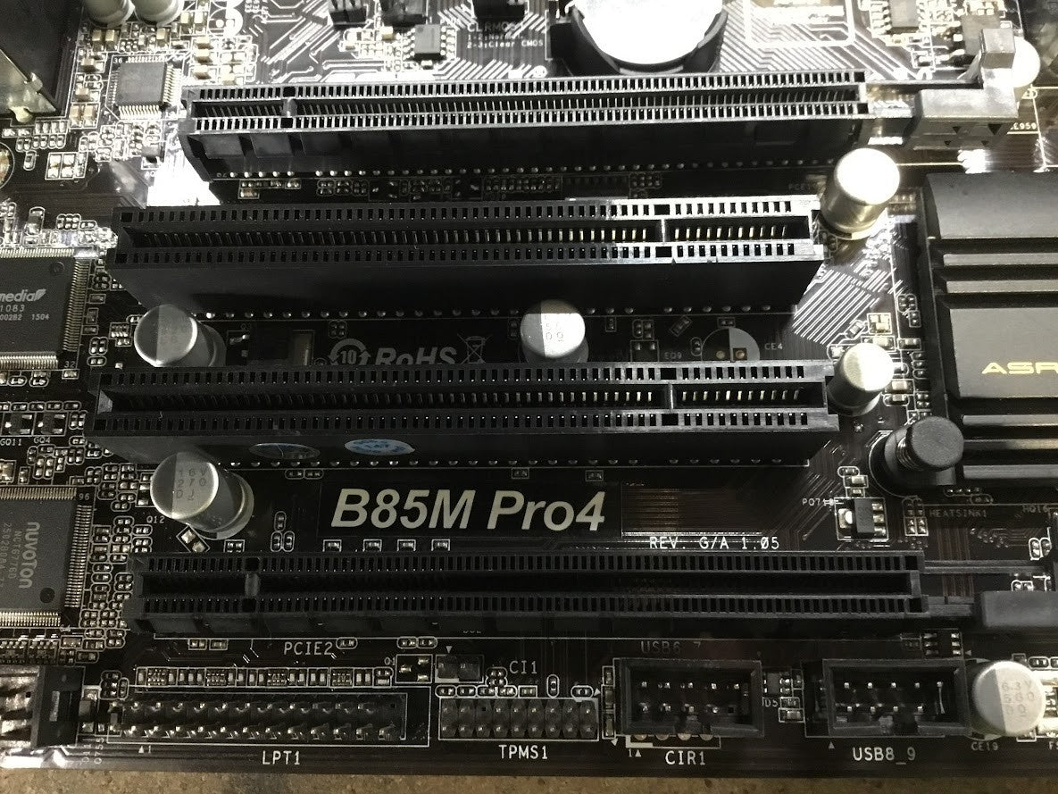 Asrock B85M Pro4 Motherboard micro ATX LGA 1150 DVI VGA HDMI Intel B85 Au Stock