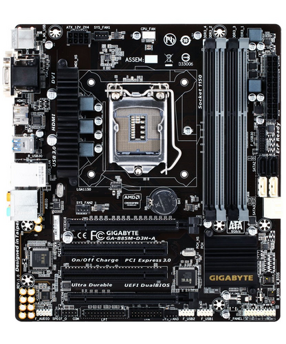 [AU] GIGABYTE GA-B85M-D3H-A Motherboard DDR3 microATX VGA DVI HDMI Intel B85
