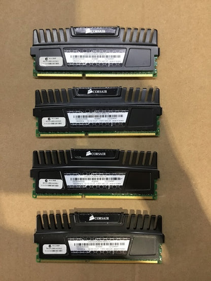 Corsair CMZ32GX3M4X1600C10 Vengeance 32GB (4 x 8GB) Desktop Memory Au Seller