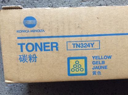 Konica Minolta TN324Y Yellow Toner Cartridge For Konica C258 C308 C368 Au Seller