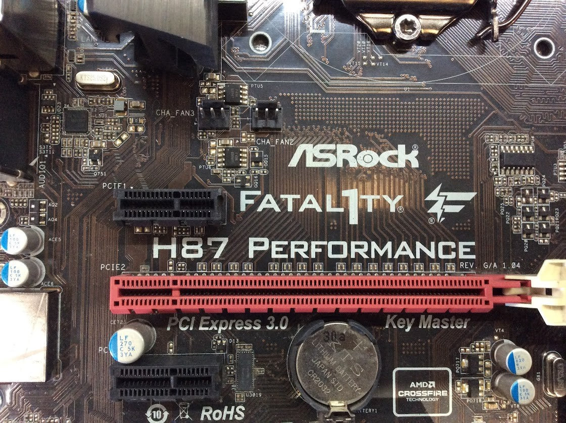 Asrock Fatal1ty H87 Performance Motherboard ATX LGA 1150 DVI VGA HDMI Intel H87