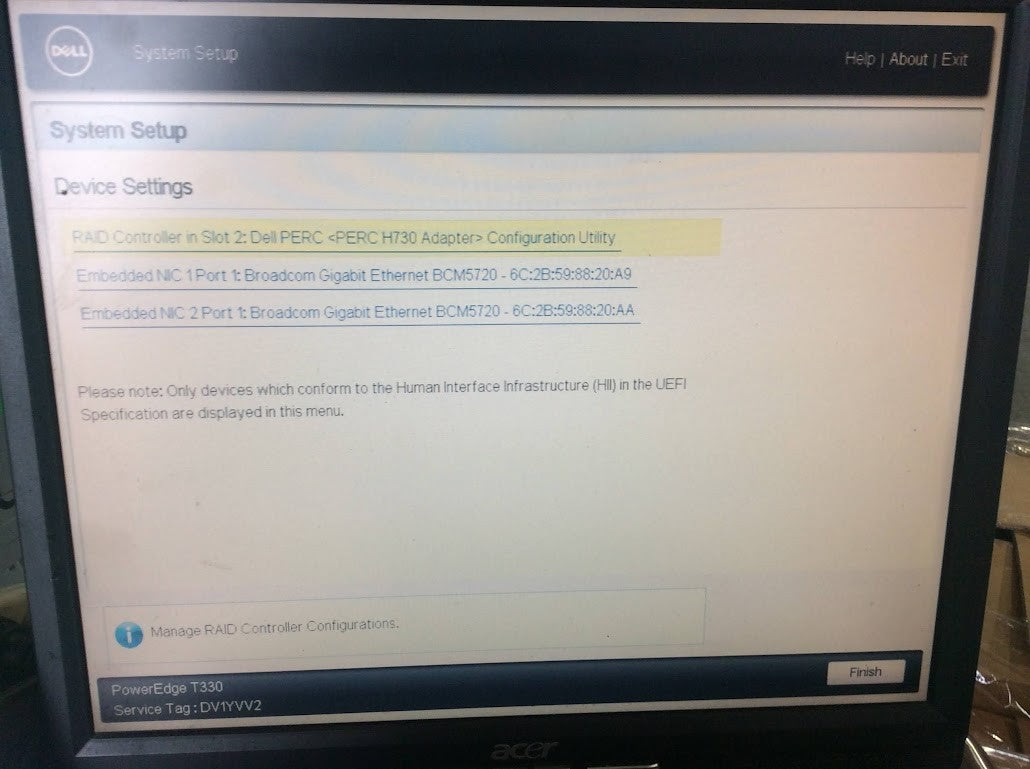 Dell T330 Xeon E3-1225 v6 Tower Server 32GBPC4+4 x 1.2TB+H730 RAID Card+iDRAC A-