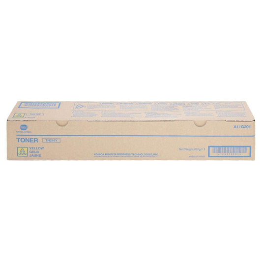 Genuine Konica Minolta TN216Y Yellow Toner Cartridge LaserJet High-Yield A11G251