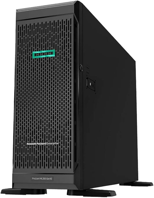 HP ProLiant ML350 G10 Tower Server 1x Xeon Silver 4210r 8GB RAID+2x 800w PSU A-
