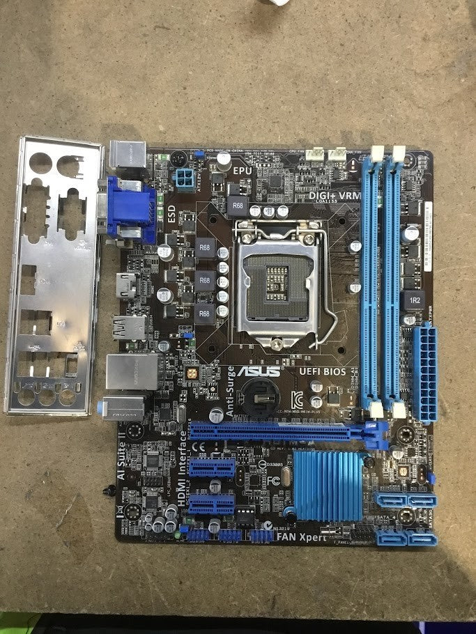 [AU Seller]ASUS H61M-A Motherboard microATX LGA 1155 DDR3 DVI VGA HDMI Intel H61