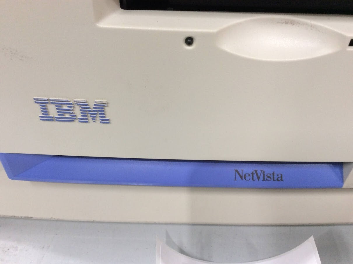 IBM NetVista Desktop ‎Dual Speakers Off White Collections Au Seller