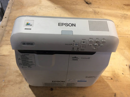 Epson EB-695Wi Ultra Short Throw Projector-Lamp Hours 1436h+Remote Control [AU]