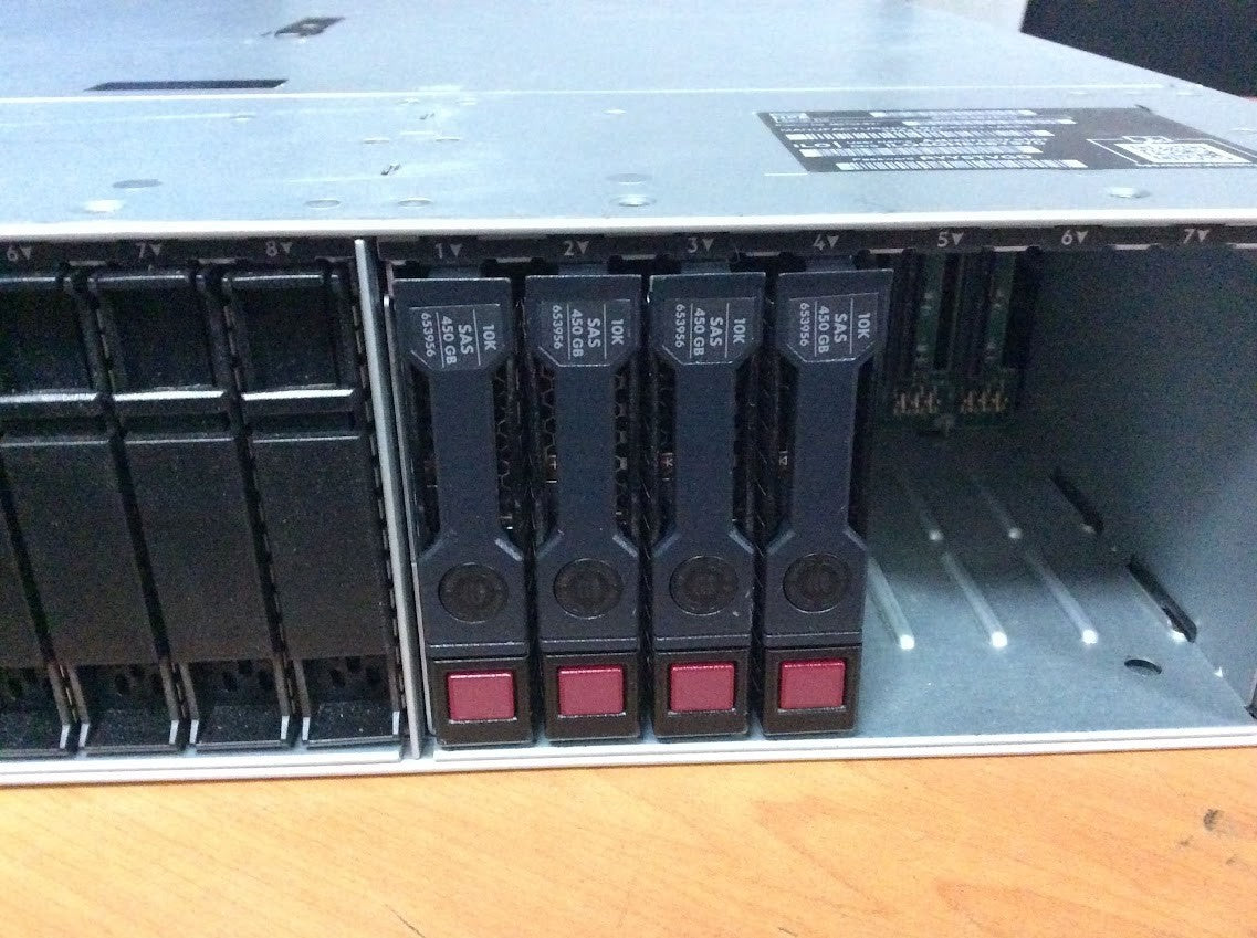 HP Proliant DL380 Gen10 Rack Server 2 x Gold 5120@2.2GHz 32GBRAM 4x450GBHDD A-
