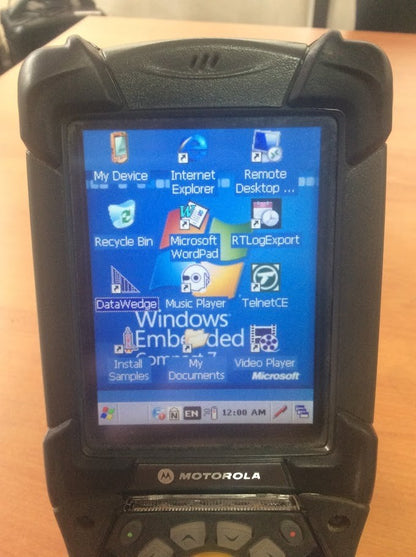 Motorola  Symbol MC92N0 Barcode Scanner with Charging Statation+Extra Battery