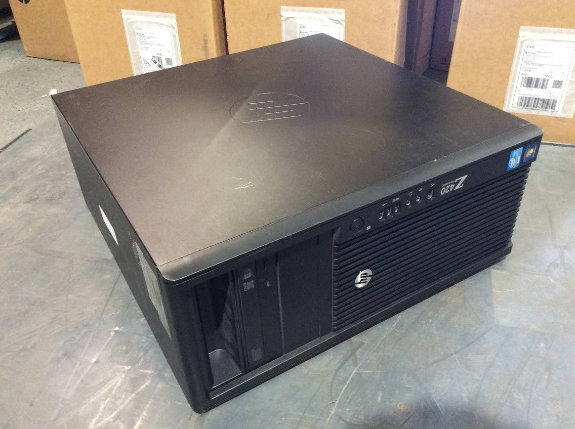 HP Z420 Workstation w/Liquid CPU Cooler E5-1620+NVIDIA 4000 32GB 256GBSSD W11 A-