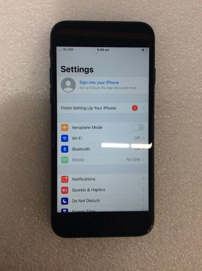 Apple A1778 iPhone 7 Phone 4.7'' 32GB Wi-Fi Bluetooth Touch Black Au Seller A-