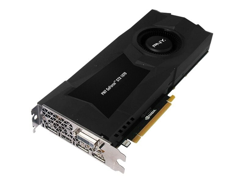 NVIDIA PNY GeForce GTX 1070 Video Card DisplayPort HDMI Black Tested Au Seller