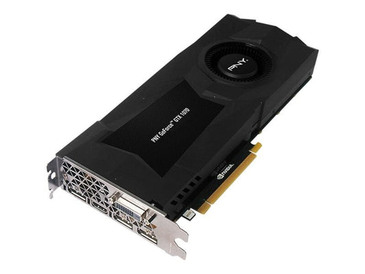 NVIDIA PNY GeForce GTX 1070 Video Card DisplayPort HDMI Black Tested Au Seller