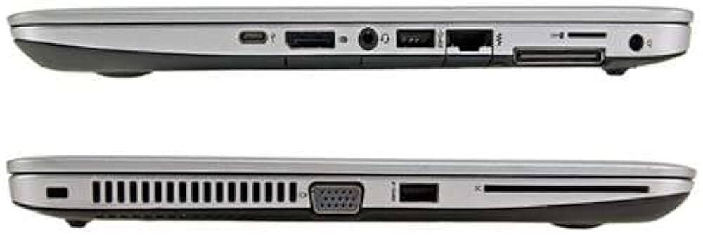 HP EliteBook 840 G3 Laptop 14" i5-6300U 4GBRAM 256GBSSD USB-C VGA Silver A-
