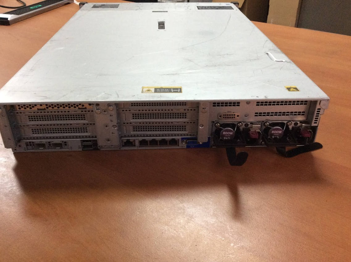 HP Proliant DL380 Gen10 Rack Server 2 x Gold 5120@2.2GHz 192GBRAM 4x1.2TBHDD A-