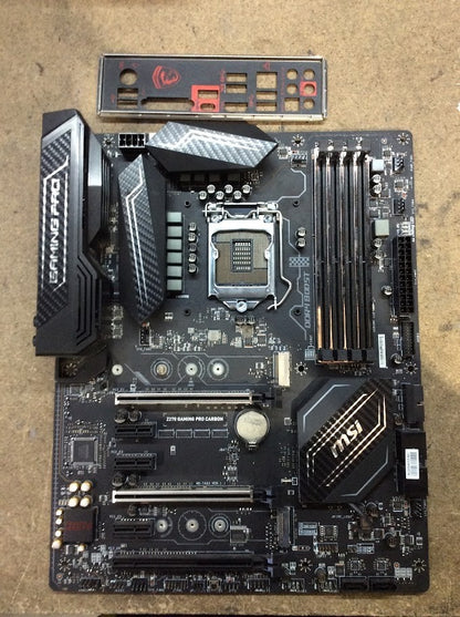 MSI Z270 GAMING PRO CARBON Motherboard ATX LGA 1151 DVI HDMI USB-C Intel Z270