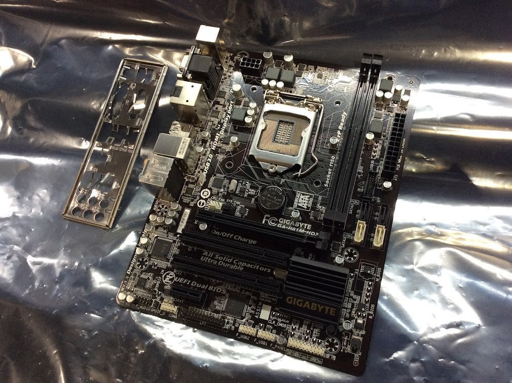GIGABYTE GA-H81M-HD3 Motherboard mATX DDR3 LGA 1150 VGA DVI HDMI DP Intel H81