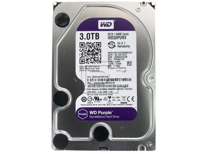 [AU]Western Digital 3TB 3.5" Hard Disk Drive 5400 RPM SATA 64MB WD30PURX-78P6ZY0