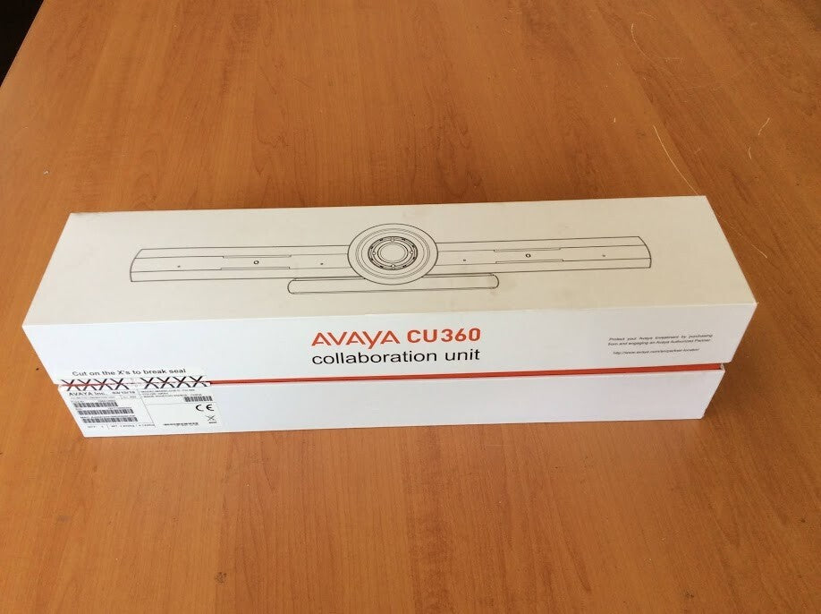 Avaya CU360 Collaboration Unit-Video Conference Equipment Black Tested Au Seller