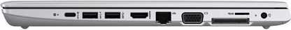 HP ProBook 640 G4 Laptop 14" i5-8250U@1.60GHz 8GBRAM 256GBSSD HDMI Silver B