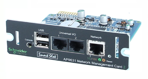 Schneider Electric AP9631 Network Management Card 2 Black Tested Au Seller