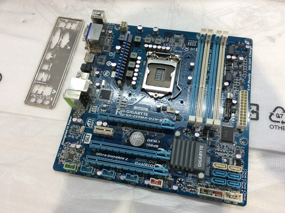 Gigabyte GA-Z68MA-D2H-B3 Motherboard mATX LGA 1155 DVI VGA HDMI Intel Z68 [AU]