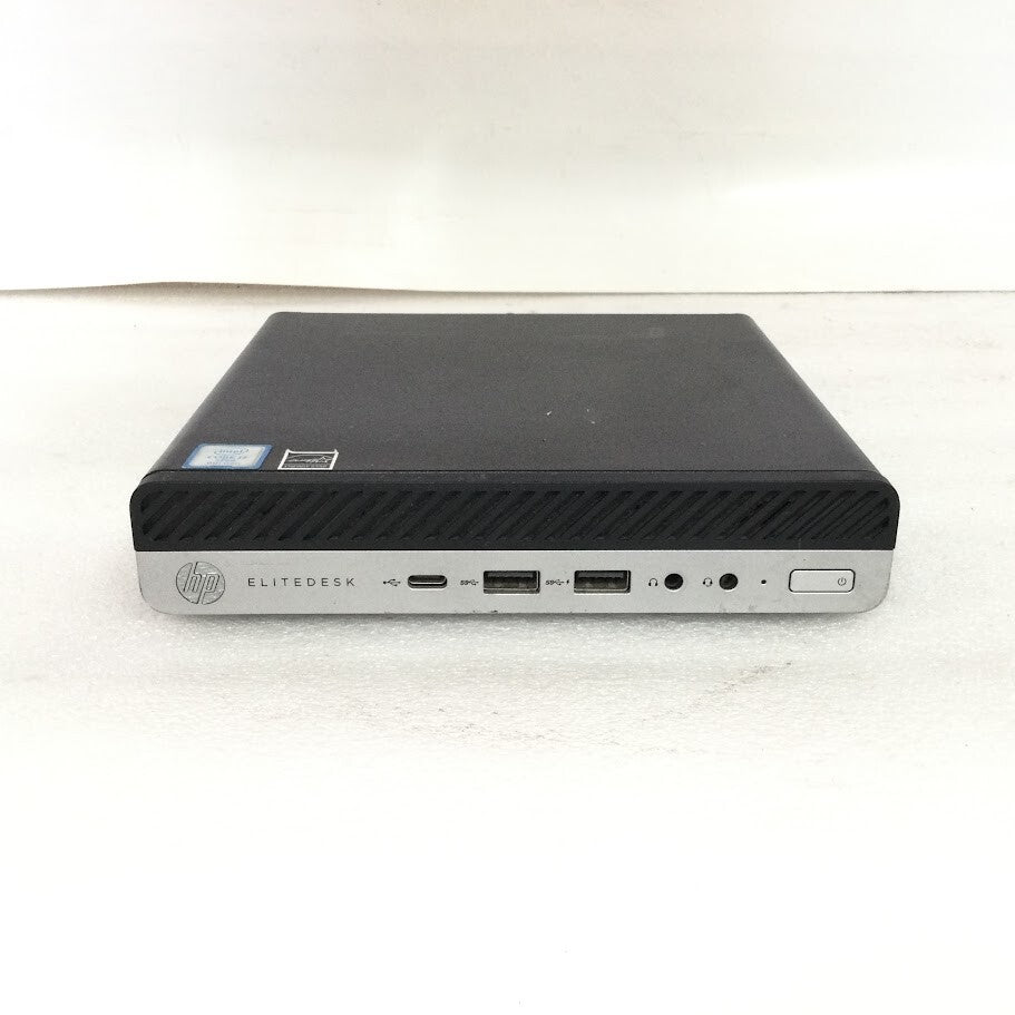 Barebone HP EliteDesk 800 G4 35W Deshtop Mini PC HDMI Black/Silver Au Seller