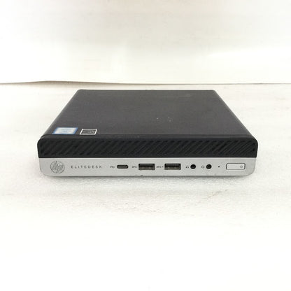 Barebone HP EliteDesk 800 G4 35W Deshtop Mini PC HDMI Black/Silver Au Seller