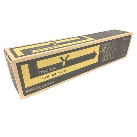 New Kyocera Model TK-8309Y Yellow Toner Kit For CS-3050ci/CS-3051ci/CS-3550ci