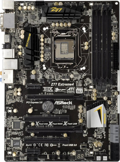 ASRock Z77 Extreme4 Motherboard ATX LGA 1155 VGA HDMI DVI Intel Z77 [AU Stock]