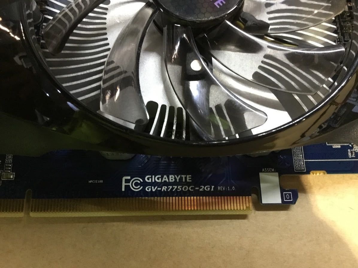 GIGABYTE GV-R775OC-2GI GDDR3 Video Graphics Card HDMI DVI VGA Tested Au Seller