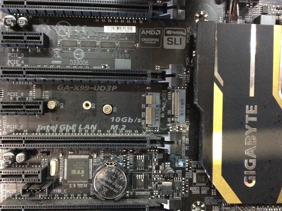 Gigabyte GA-X99-UD3P Motherboard LGA 2011 ATX With CPU Intel i7-5820k [AU Stock]