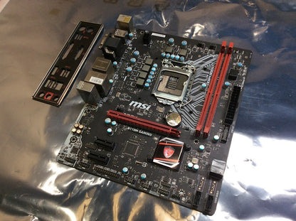MSI H110M GAMING Motherboard microATX LGA 1151 DDR4 HDMI DVI VGA Intel H110 [AU]