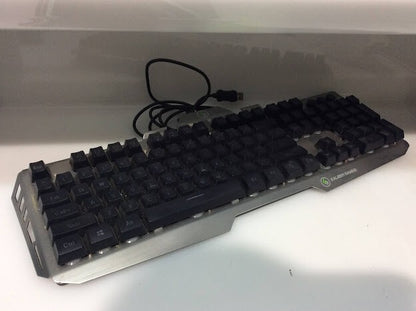 Kaliber Gaming L-BKHVER Wired Aluminum Gaming Keyboard GKB Black/Gray Au Seller