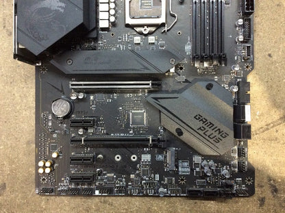 MSI MPG Z490 GAMING PLUS Motherboard ATX DDR4 LGA 1200 HDMI DP USB-C Intel Z490