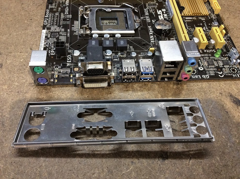 [AU Stock]ASUS H81M-E Motherboard microATX DDR3 LGA 1150 VGA DVI Intel H81