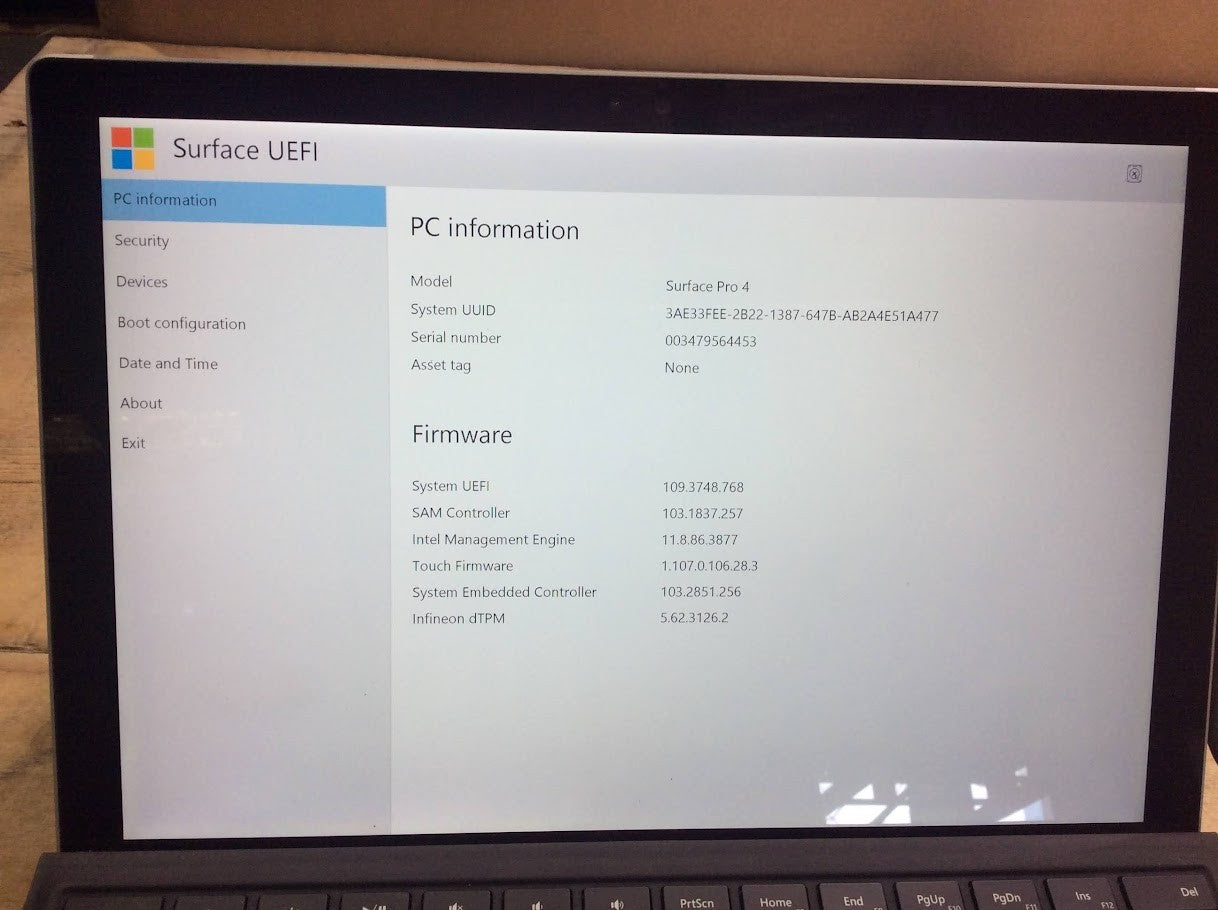 Microsoft Surface Pro 4 Laptop 12.3" i5-6300U 4GBRAM 128GBSSD Win11 [AU Stock] B