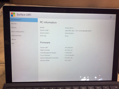 Microsoft Surface Pro 4 Laptop 12.3" i5-6300U 4GBRAM 128GBSSD Win11 [AU Stock] B